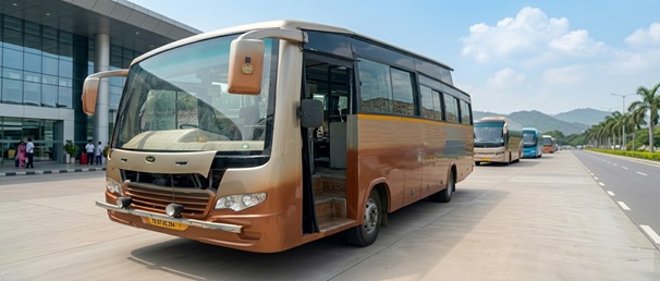 Delhi Bus Tata Deluxe AC Bus
