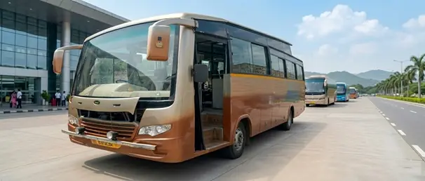 Delhi Bus Tata Deluxe AC Bus