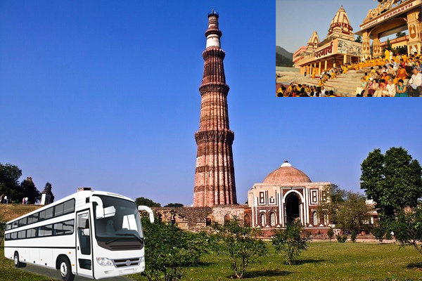 Delhi to haridwar same day sightseeing tour package by ac luxury bus