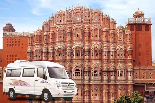 Jaipur tour packages same day by tempo traveller