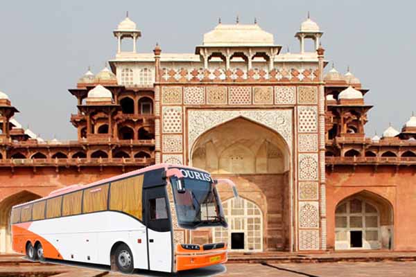 Same day agra tour packages by volvo ac bus
