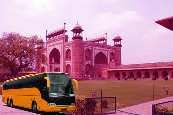 Volvo booking one day trip to agra